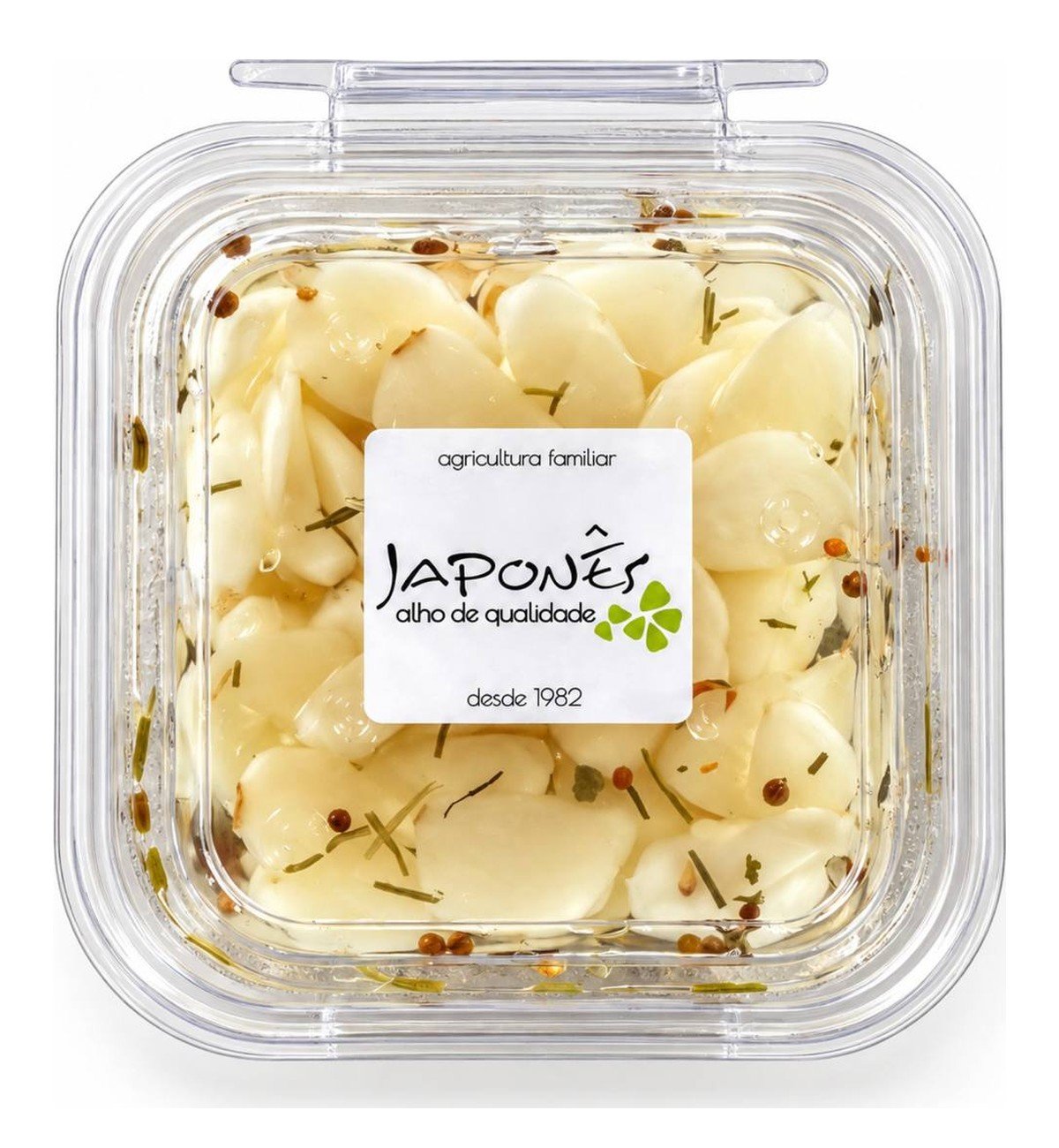 Alho Espanhol em Conserva 250g com ervas e especiarias